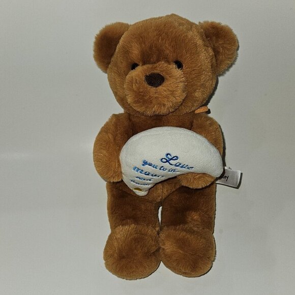 Aurora Rory Brown Teddy Bear Plush Love You To Moon & Back 2022 SOFT - Picture 1 of 10